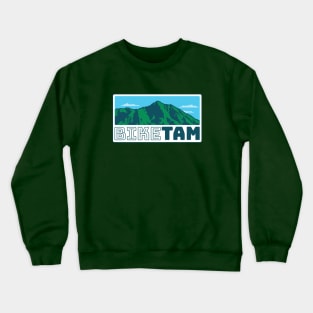 Bike Tam in rectangle Crewneck Sweatshirt